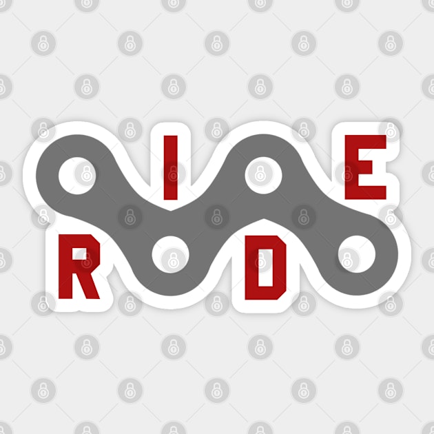 Ride (Chain) Sticker by esskay1000